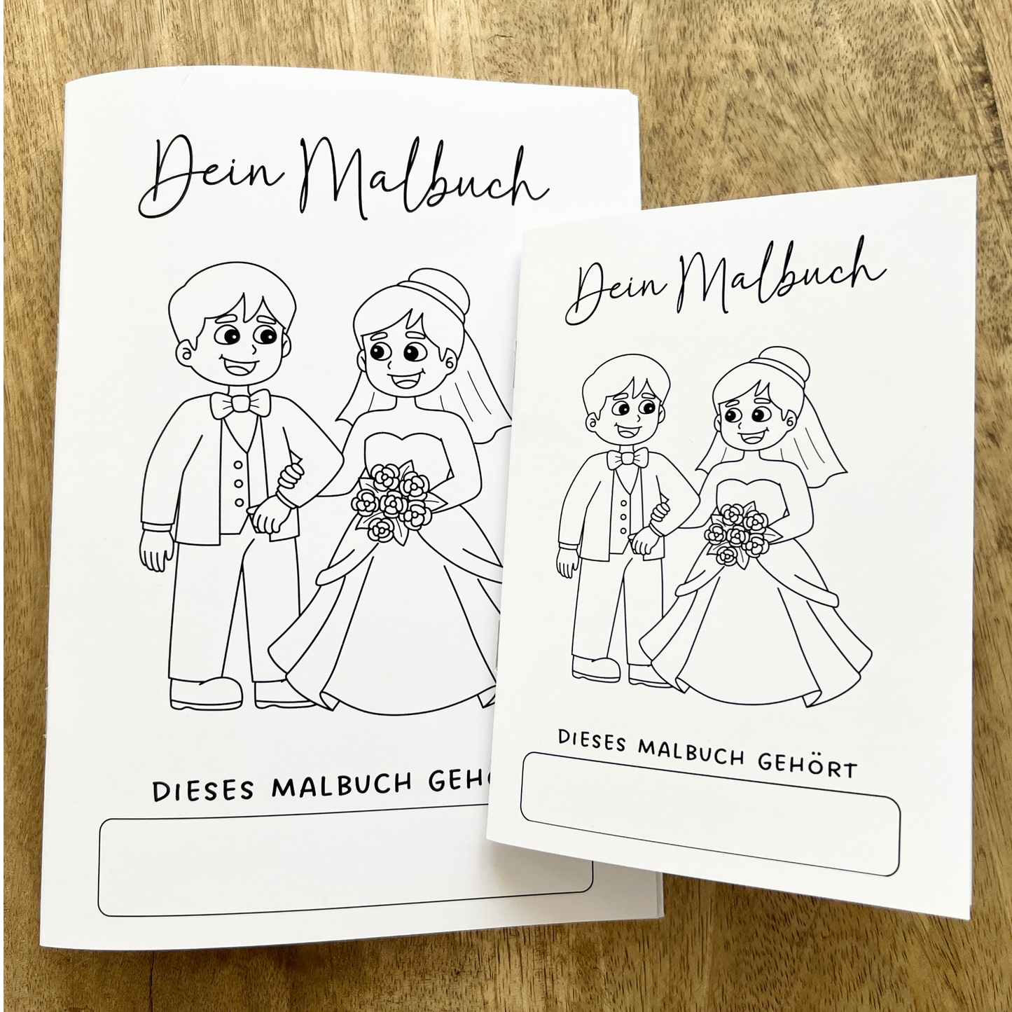 Malbuch Nr. 1 | Malbuch Hochzeit für Kinder | Mal - & Aktivitätenbuch | Rätselspaß | Unterhaltung Kinder Hochzeit | DIN A5 oder DIN A6